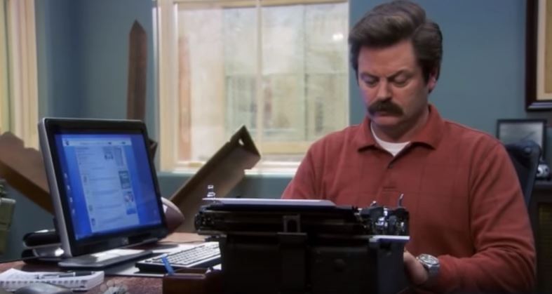 "I am composing strongly-worded letters about things I disapprove of, and I am using the internet to get addresses where I can send them." - Ron Swanson