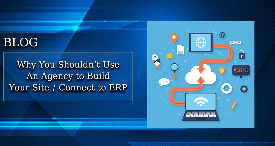 Why You Shouldn't Use an Agency to Build Your ECommerce Site if You Want to Connect it to Your ERP